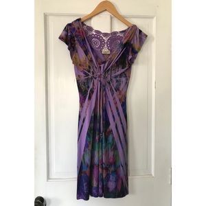 One World Micro Knit Lace Dress